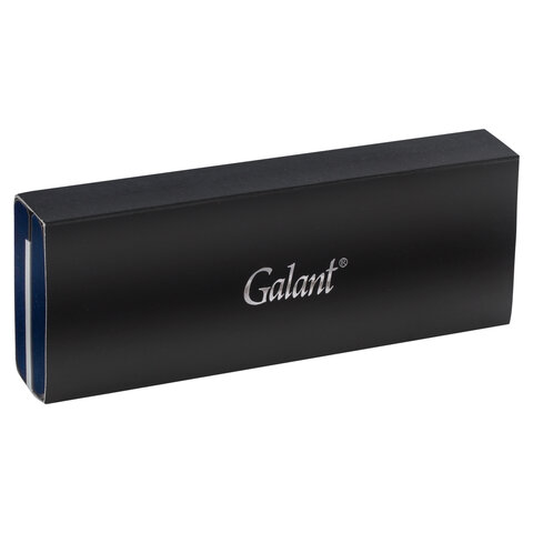 Ручка подарочная шариковая GALANT DECORO, корпус розовое золото, детали оружейный металл, узел 0,7 мм, синяя, 143510