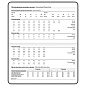 Планинг недатированный с резинкой 171х93мм, BRAUBERG Minimal, твердый, 64 л. серый, 116311