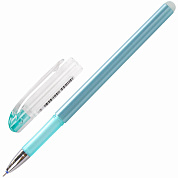 Ручка стираемая гелевая STAFF College EGP-664, СИНЯЯ, игольчатый узел 0,5 мм, линия письма 0,38 мм, 143664