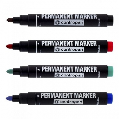 Маркер перманентный Centropen 2,5 мм. арт.8566