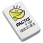 Ластик FACTIS F 127 (Испания), 40х24х10 мм, ассорти, прямоугольный, мягкий, CNFF127/ 228004