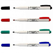 Набор маркеров для белой доски Centropen 4 цвета, пулевидные 1.8мм. арт. 2709/04