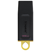 Флеш-диск 128GB KINGSTON DataTraveler Exodia, разъем USB 3.2, черный/желтый, DTX/128GB/513639