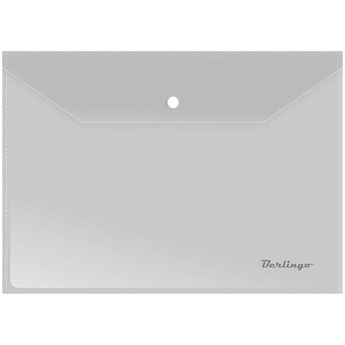 Папка-конверт на кнопке Berlingo, А4, 180 мкм., матовый AKk_04105