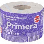 Бумага туалетная PRIMERA 250 на втулке