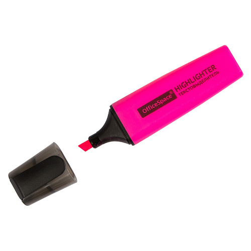 Маркер текстовый OfficeSpace FLUO 1-5 мм.,Розовый