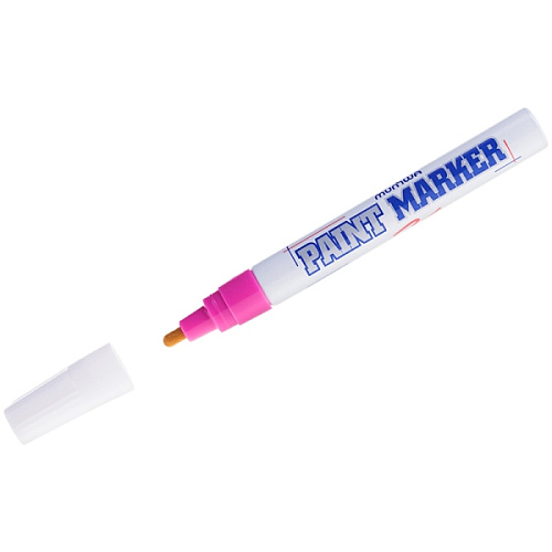 Маркер - краска MunHwa Paint, 4 мм., розовый PM-10