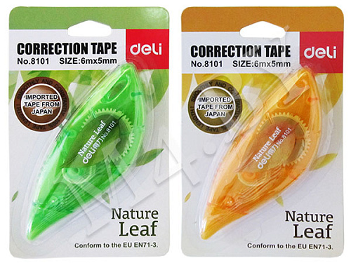 Корректирующая лента Deli 5мм.*6м. 8101