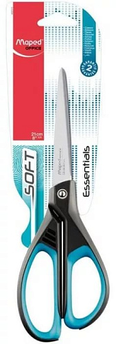 Ножницы 21 см. Essentials Soft, Maped арт.468310