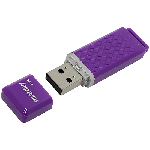 USB Флэш-накопитель Smart Buy "Quartz" 8GB фиолетовый