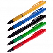 Ручка шариковая автоматическая "OfficeSpace", синяя, 0,7 мм., цветной корпус BPRCL115_1338