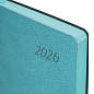 Ежедневник датированный 2026г. А5, 138x213мм. BRAUBERG Stylish, под кожу, гибкий