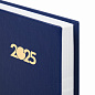 Ежедневник датированный на 2025г. (145х215 мм), А5, STAFF, обложка бумвинил