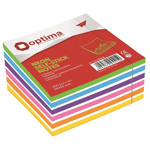 Блок клейкий OPTIMA 50х50 мм. 250 л.