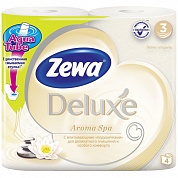 Туалетная бумага "Zewa Deluxe" 4 рулона