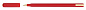 Ручка шариковая LINC PENTONIC COLOR 0.7мм. ассорти, игольчатая, синий стержень 7024-В