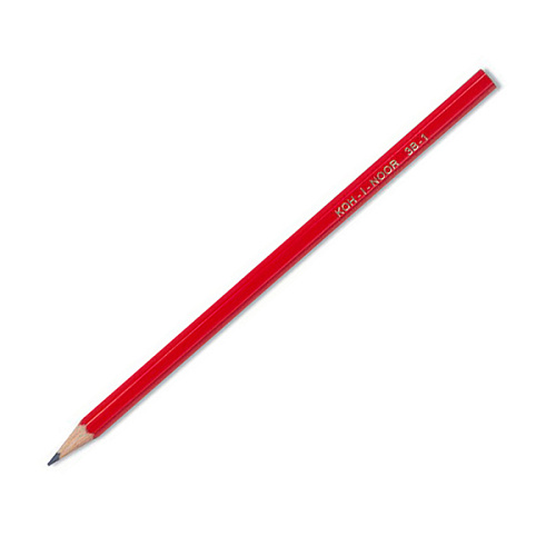 Карандаш чернографитный Koh-I-Noor 1702 заточенный 3В арт.1702/01/3В