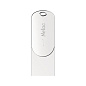 Флэш-накопитель 64GB USB 3.0+TypeC FlashDrive Netac U785С, алюминиевый спав