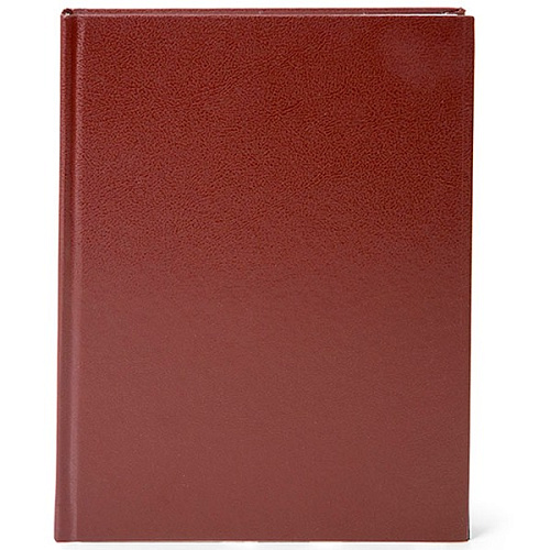 Ежедневник недатированный, A5, 160л., бумвинил, LITE, коричневый DNBL-BUM5/Brw