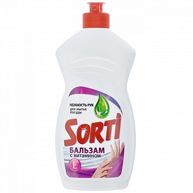 Средство для мытья посуды Sorti Бальзам 450 г.