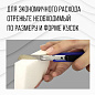 Губка-ластик МЕЛАМИНОВАЯ для удаления пятен, для чистки кухни, уборки, обуви, 10х7х3 см, ., полибэг, LAIMA, 608955.