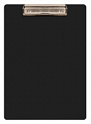 Планшет BURO с прижимом А4, пластик, 1мм. черный PD6003/BL