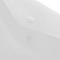 Папка-конверт с кнопкой А4, BRAUBERG UNIVERSAL, до 100л. 150мкм, ПРОЗРАЧНАЯ арт.273070