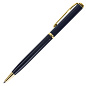 Ручка подарочная шариковая GALANT Arrow Gold Blue, корпус темно-синий, золотистые детали, пишущий узел 0,7 мм, синяя, 140653