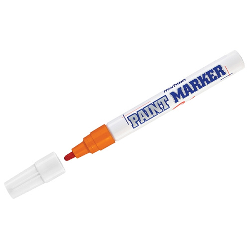 Маркер - краска MunHwa Paint, 4 мм., оранжевый PM-11