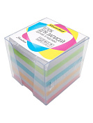 Блок для записей бумажный цветной Silwerhof 90х90х90мм. 80г/м2. 5цв. в подставке, арт. 701032