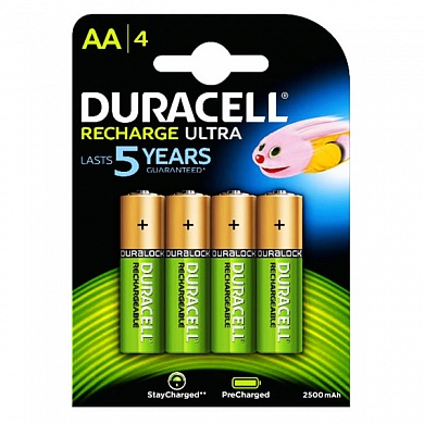 Аккумуляторы Duracell Turbo HR6/AA NiMH 2500mAh
