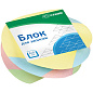Блок для записей на склейке СТАММ ИМИДЖ, 8*8*4см, витой, ЦВЕТНОЙ, арт.БЗ-884810/253368