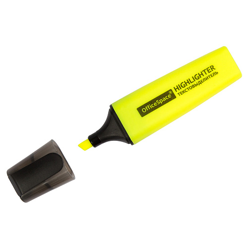Маркер текстовый OfficeSpace FLUO 1-5 мм.,Жёлтый