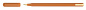 Ручка шариковая LINC PENTONIC COLOR 0.7мм. ассорти, игольчатая, синий стержень 7024-В