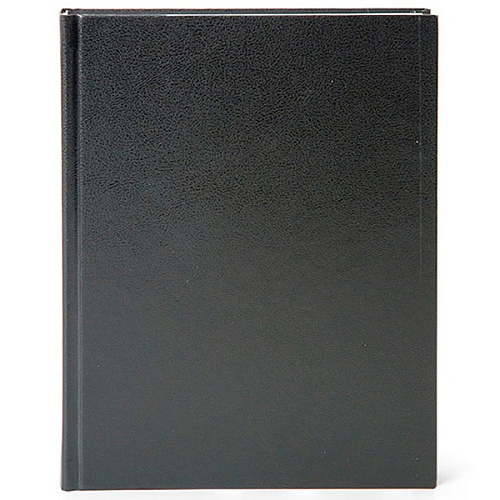 Ежедневник недатированный, A5, 160л., бумвинил, LITE, чёрный DNBL-BUM5/B