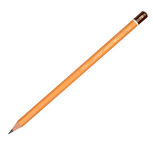Карандаш чернографитный Koh-I-Noor 1500 твердость 7В