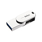 Флэш-накопитель 64GB USB 3.0+TypeC FlashDrive Netac U785С, алюминиевый спав