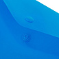 Папка-конверт с кнопкой А4, BRAUBERG UNIVERSAL, до 100л. 150мкм, СИНЯЯ, арт.273071