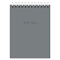 Блокнот МАЛЫЙ ФОРМАТ А6 108х145 мм, 40 л., гребень, картон, клетка, BRAUBERG "Minimal Classic", 116428