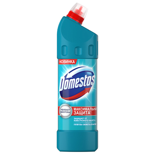 Чистящее средство универсальное Domestos, гель, 1л. Свежесть Атлантики