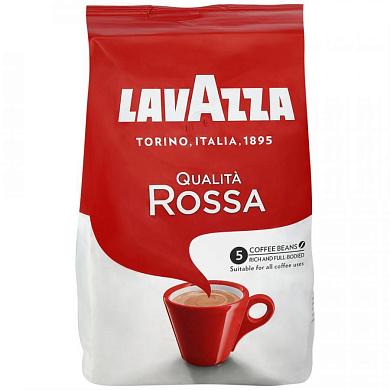 Кофе в зернах LAVAZZA Qualita Rossa 1кг.
