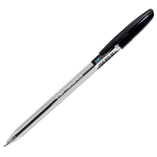 Ручка шариковая CORONA PLUS 0.7 мм. чёрная