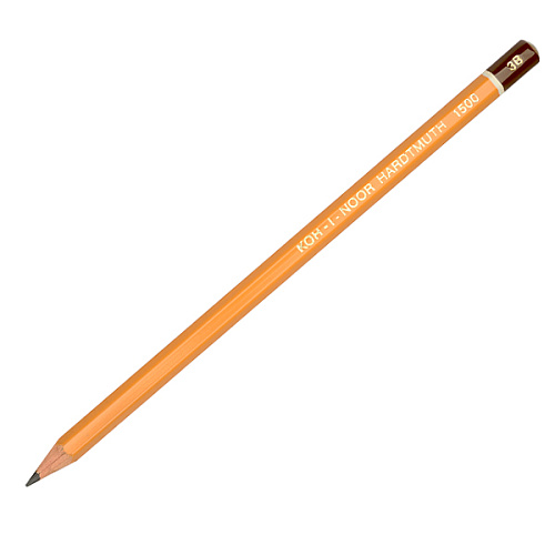 Карандаш чернографитный Koh-I-Noor 1500 твердость 3В